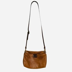 Brown Leather Crossbody Bag